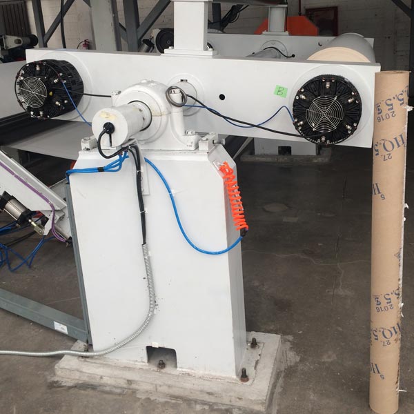 Winding and unwinding paper roll system2023